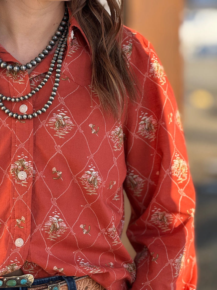 Winonna Puff Sleeve Top from Pendleton - High Call Outfitters