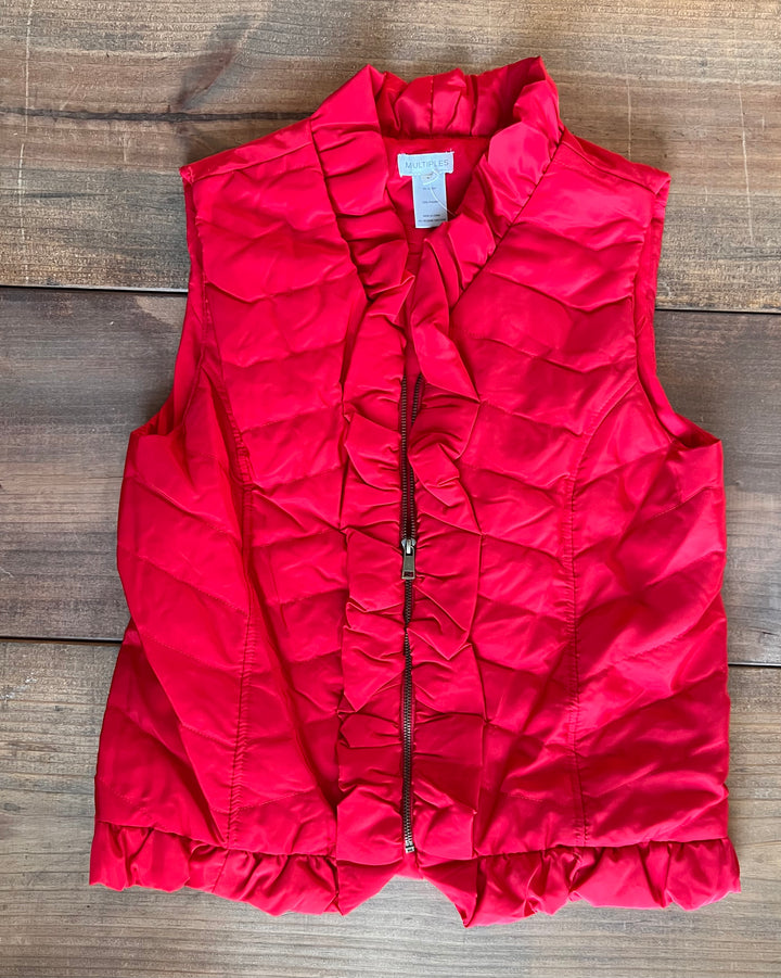 Ruffle Trim Vest from Multiples