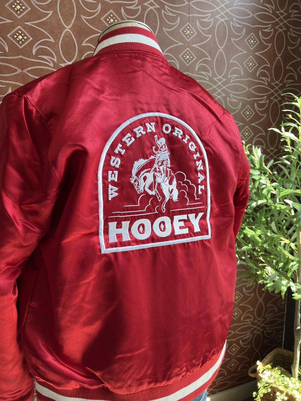 Hooey Bomber Satin Jacket from Hooey - High Call Outfitters