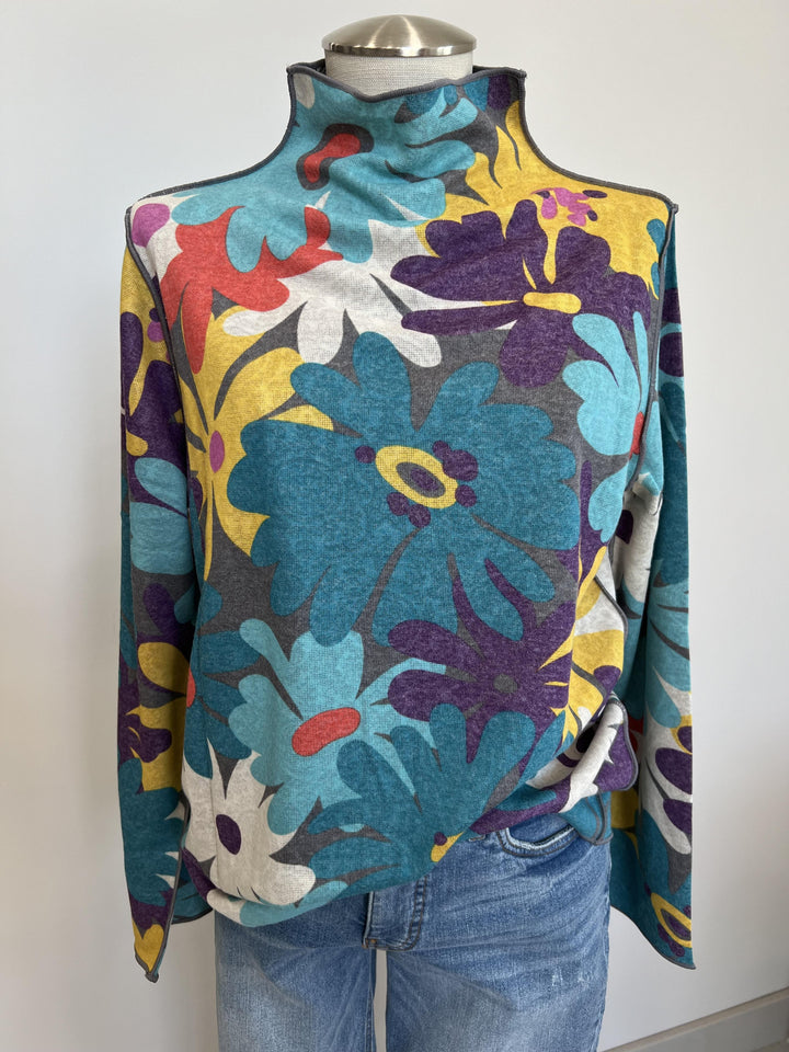 Reversible Mock Neck Sweater from Trisha Tyler