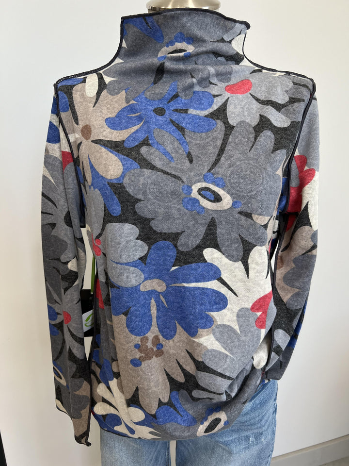 Reversible Mock Neck Sweater from Trisha Tyler
