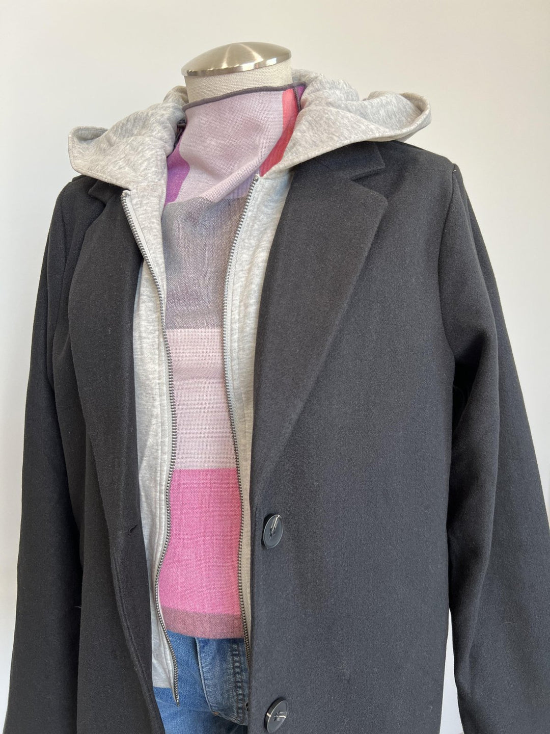 Coat with Hoodie