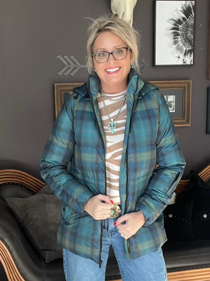 Seneca Raglan Puffer Jacket from Pendleton