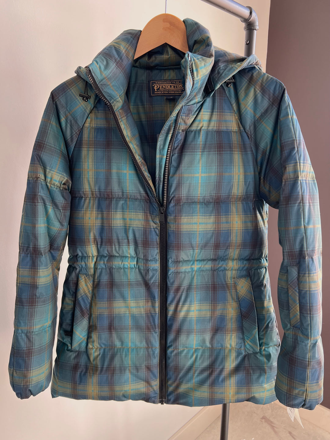 Seneca Raglan Puffer Jacket from Pendleton