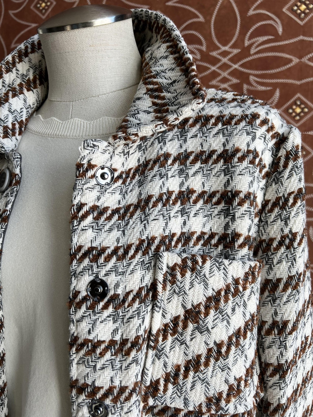 Tweedy Fringe Jacket from Multiples - High Call Outfitters
