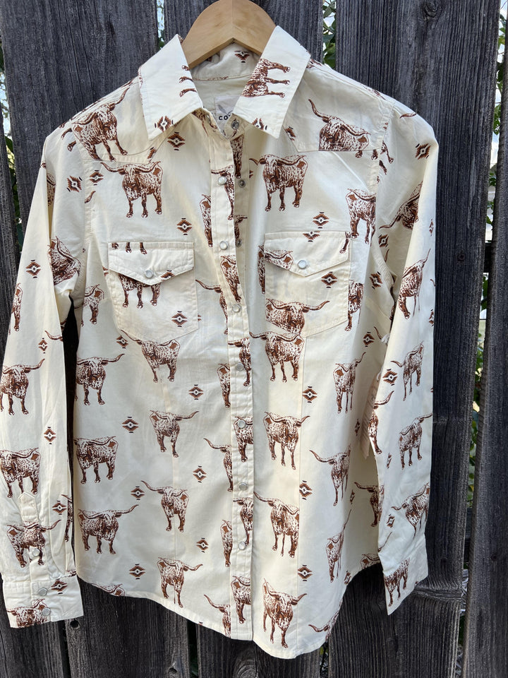 The Stockyards Long Sleeve Shirt from Cotton & Rye