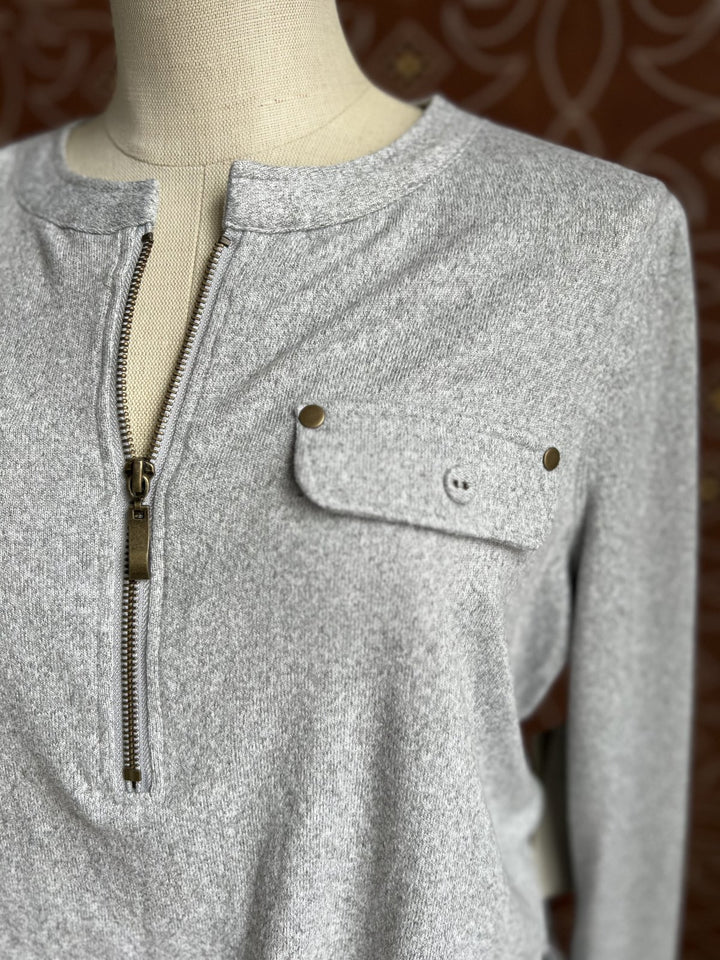 1/4 Zip Knit Pullover from Multiples