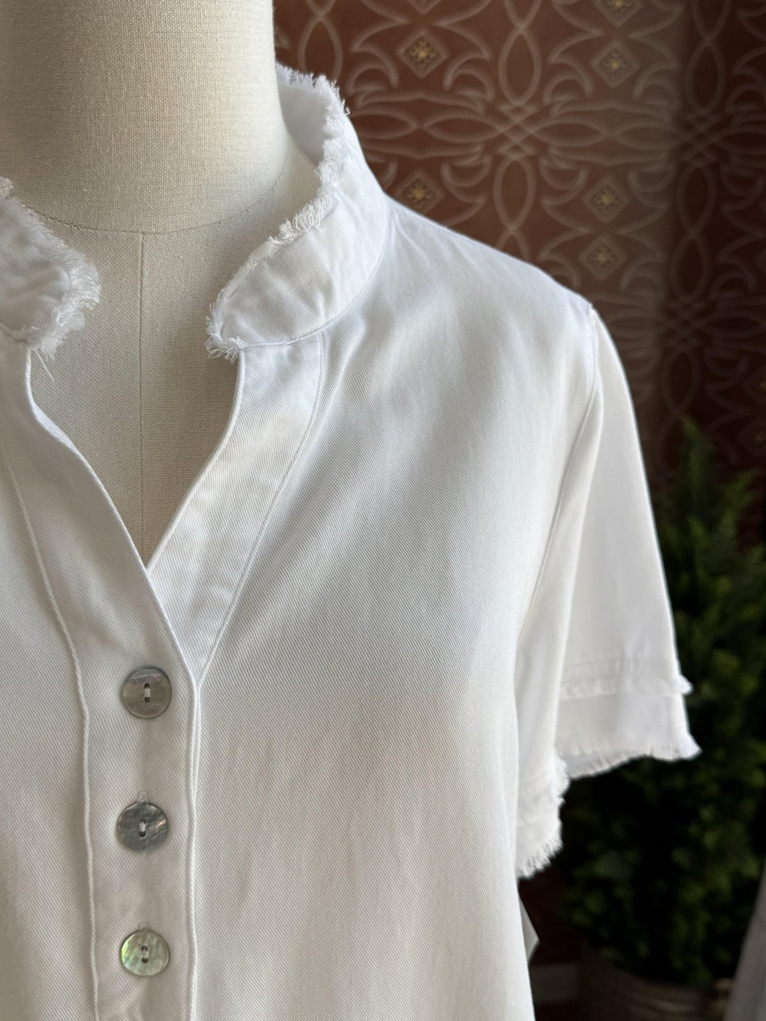 Button Placket Top from Multiples - High Call Outfitters