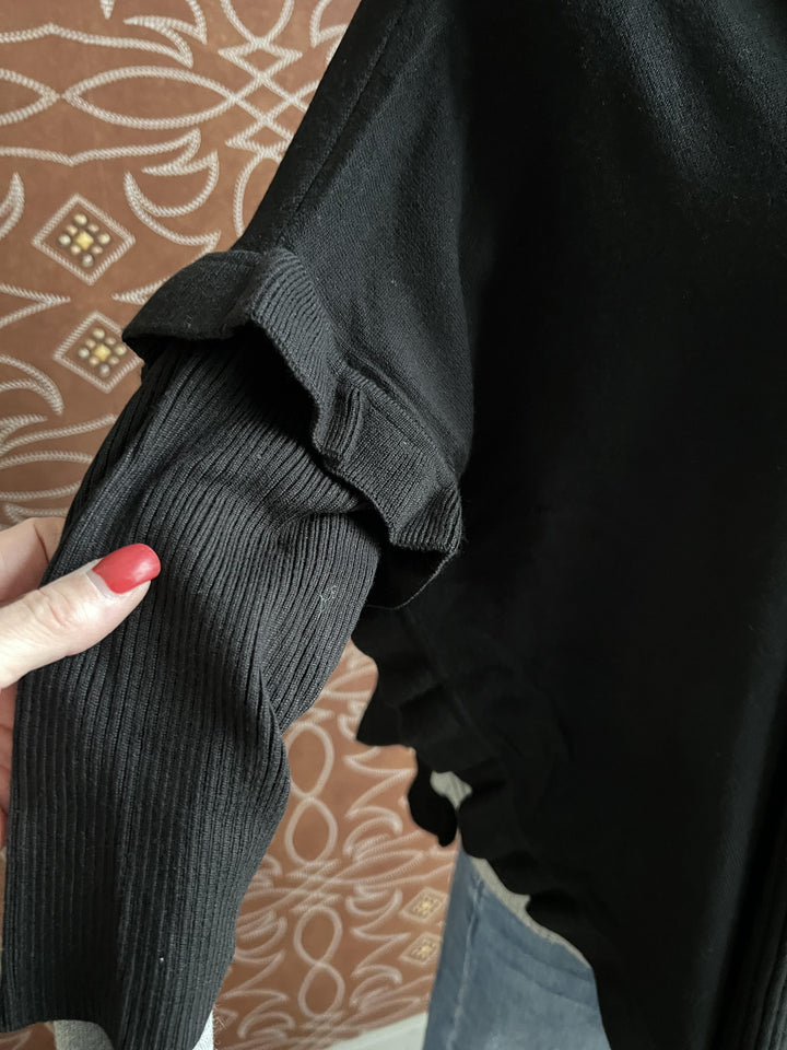 Ruffle Trim Sweater from Multiples