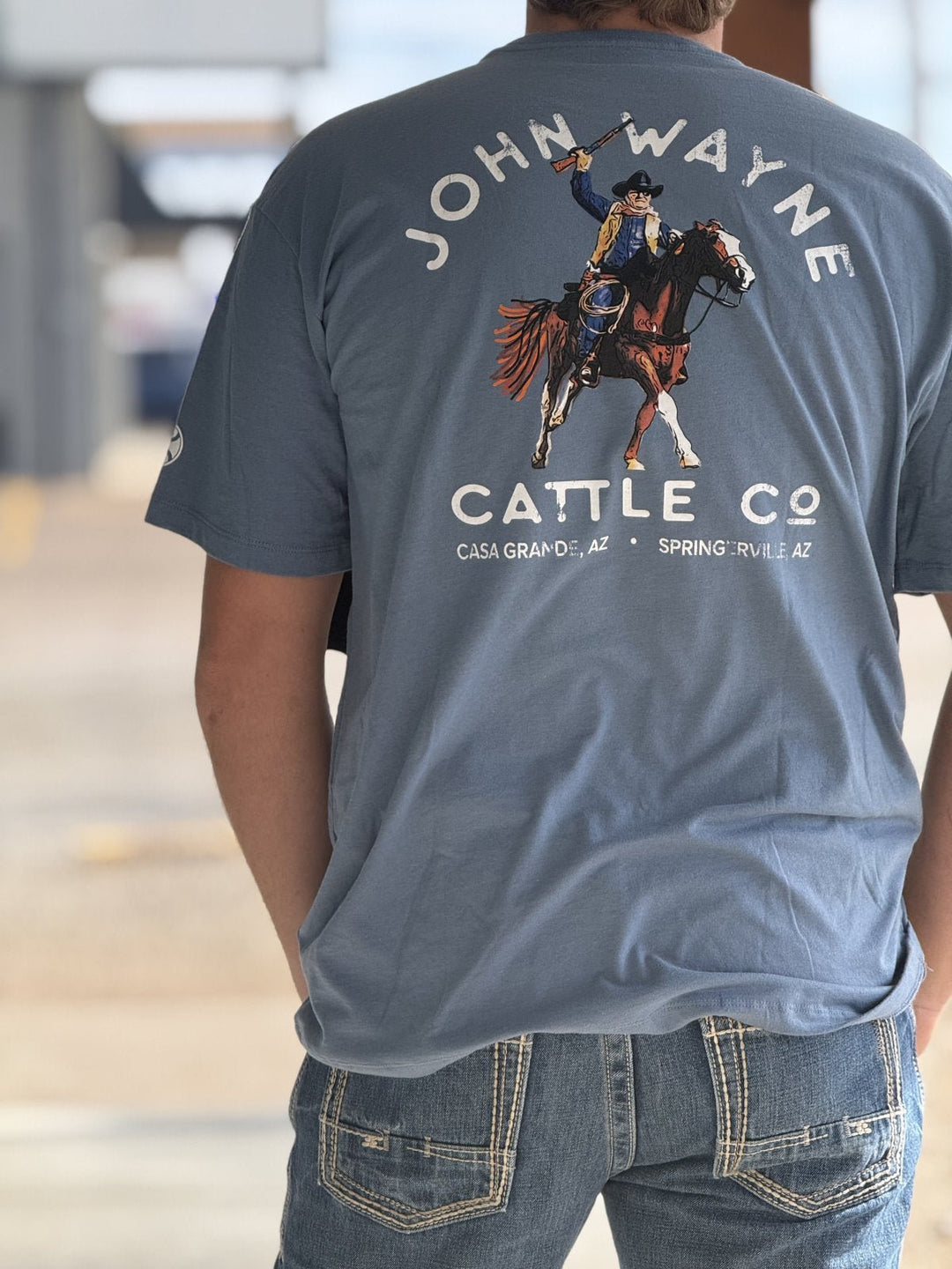 John Wayne Cattle Co Tee Shirt From Hooey - High Call Outfitters