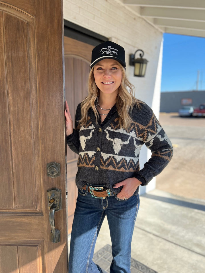 Vintage Border Sweater from Stetson - High Call Outfitters