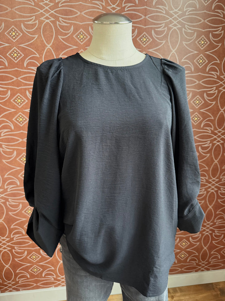 Tucked Sleeve Top from Ivy Jane