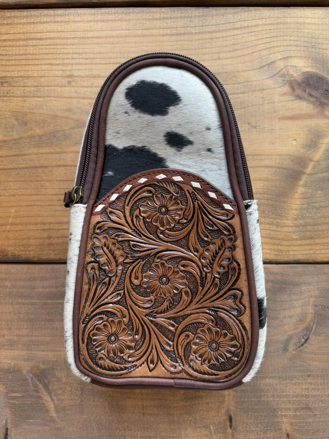 Tooled Pocket Hair On Sling from American Darling - High Call Outfitters