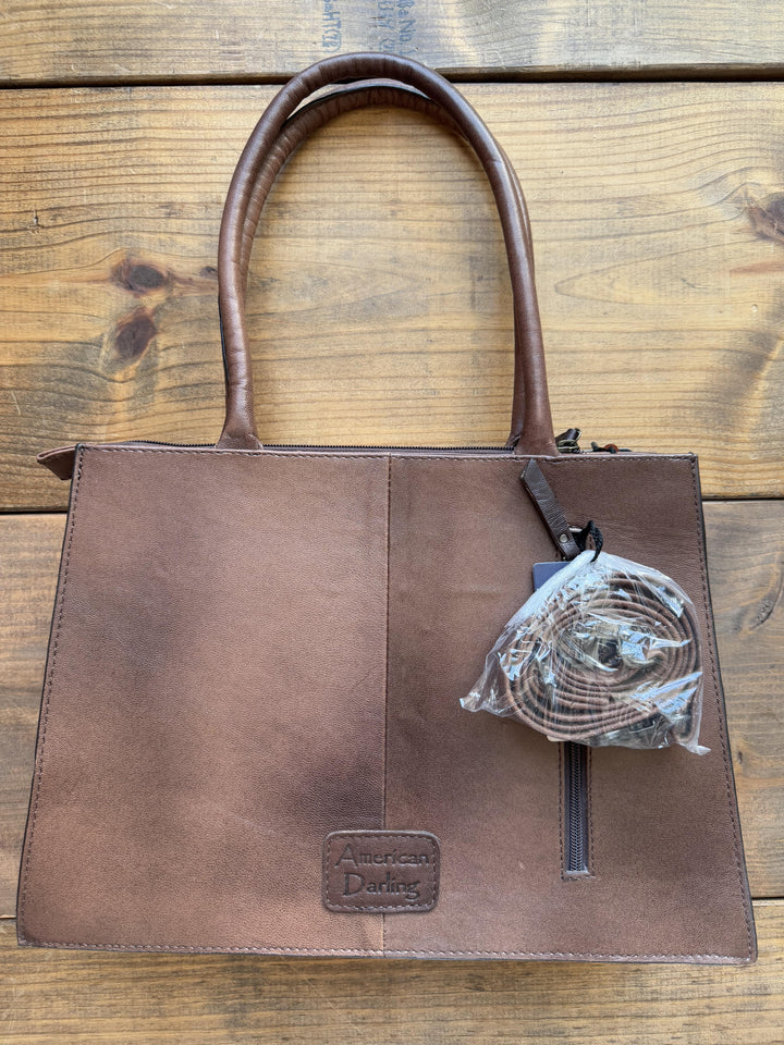 Tooled Leather Tote from American Darling