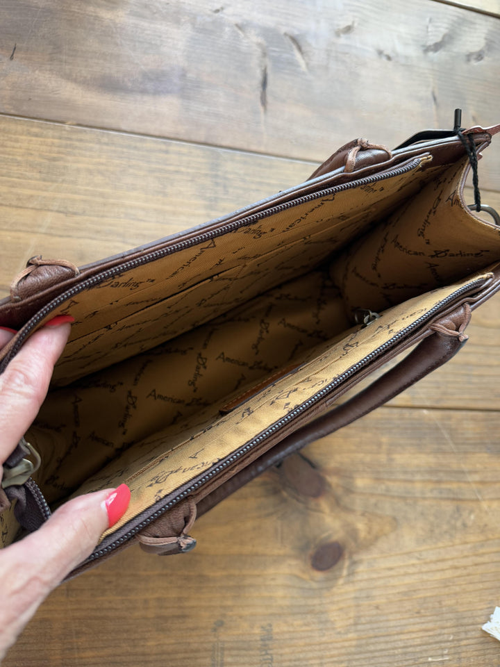Tooled Leather Tote from American Darling