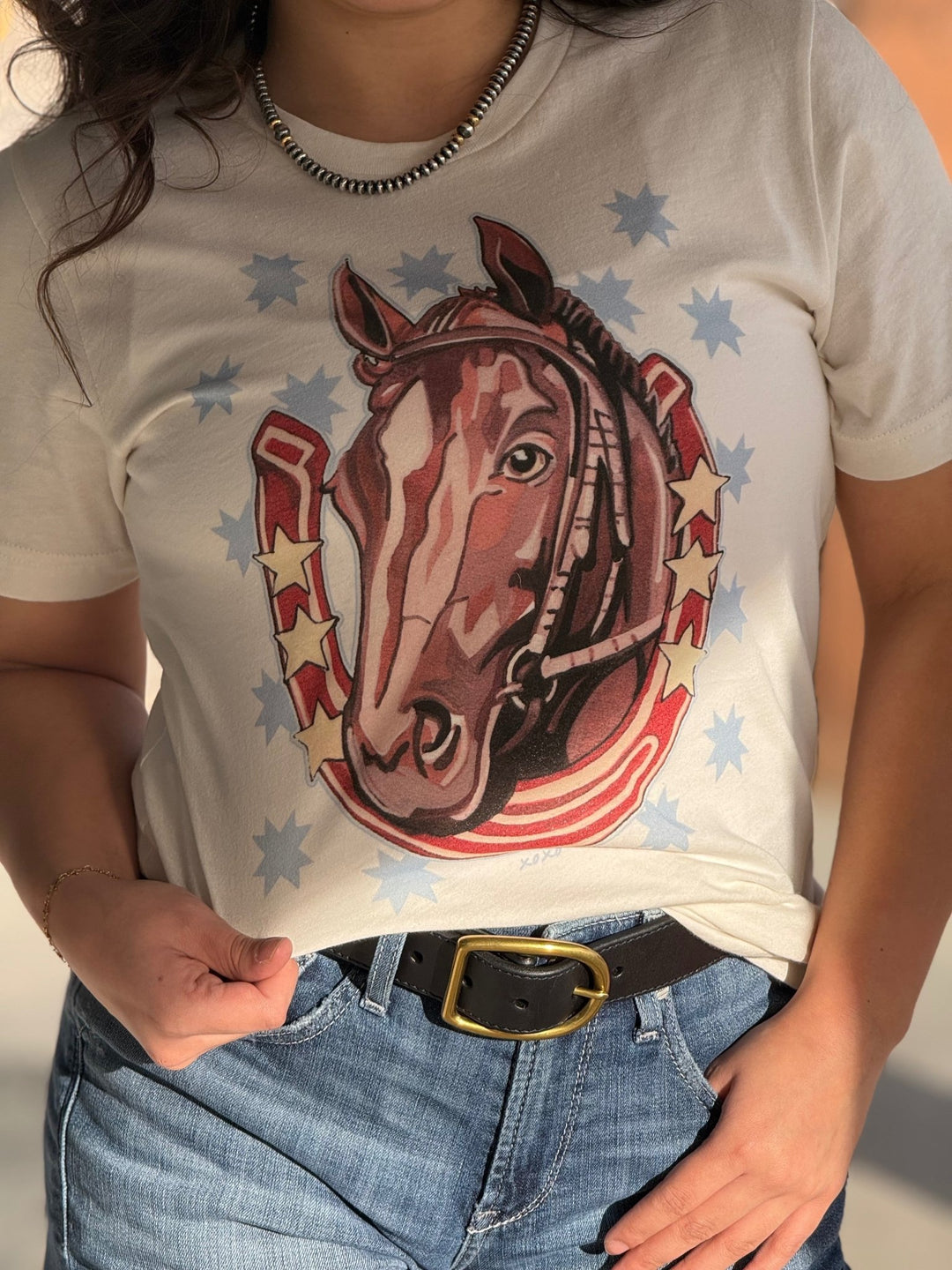 Star Horse Tee from XOXO Art - High Call Outfitters
