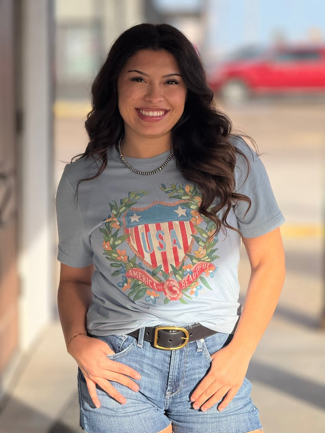 America the Beautiful Tee from XOXO Art - High Call Outfitters