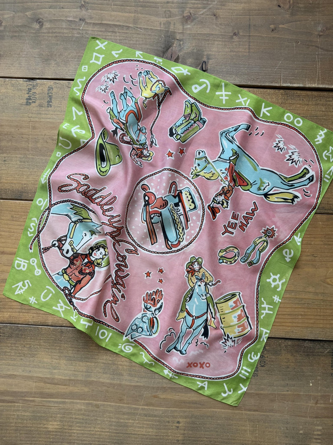 Saddle Up Cowgirl Scarf from XOXO Art - High Call Outfitters
