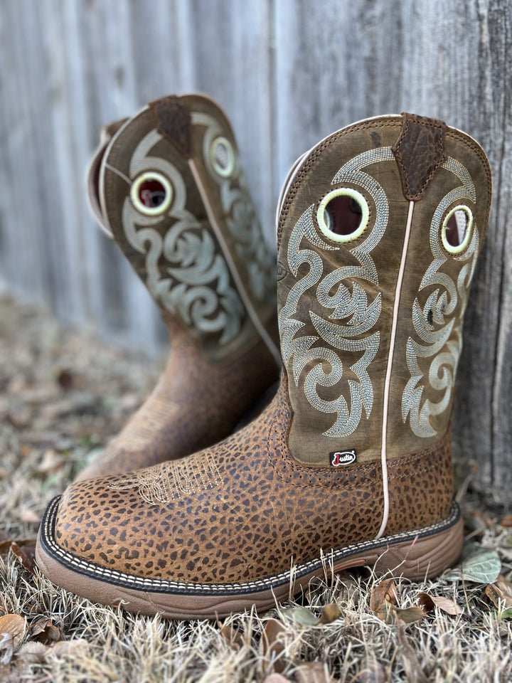Stampede Rush Western Work Boot from Justin