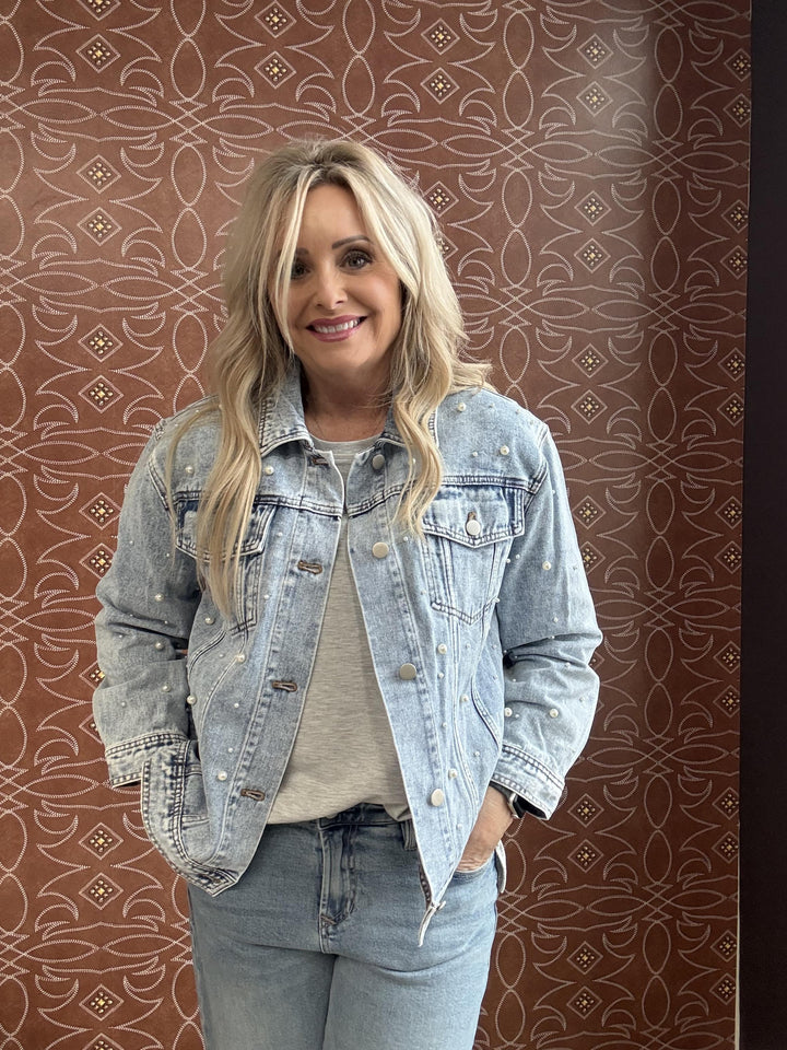 Pearl Denim Jacket from Multiples