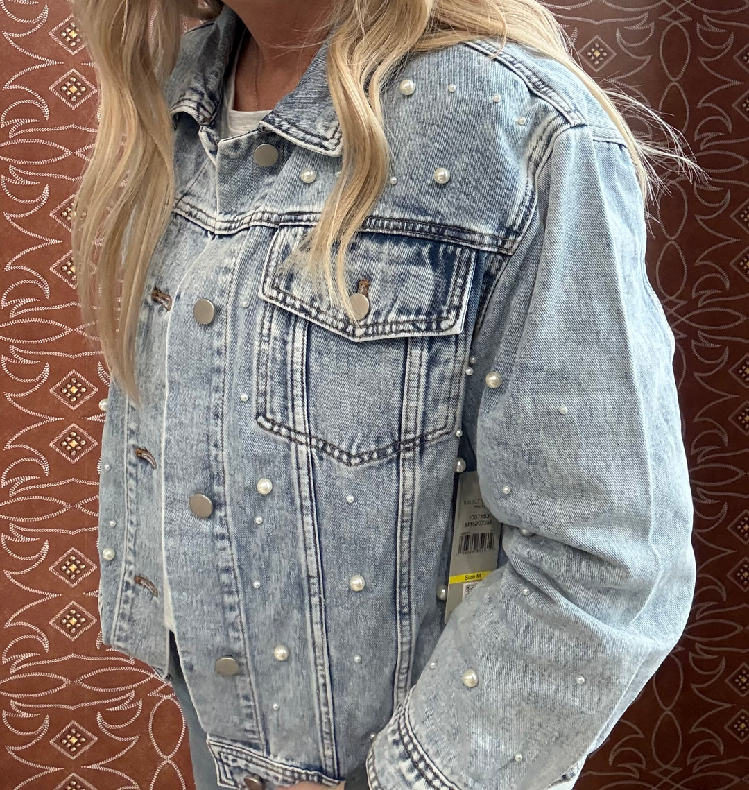 Pearl Denim Jacket from Multiples