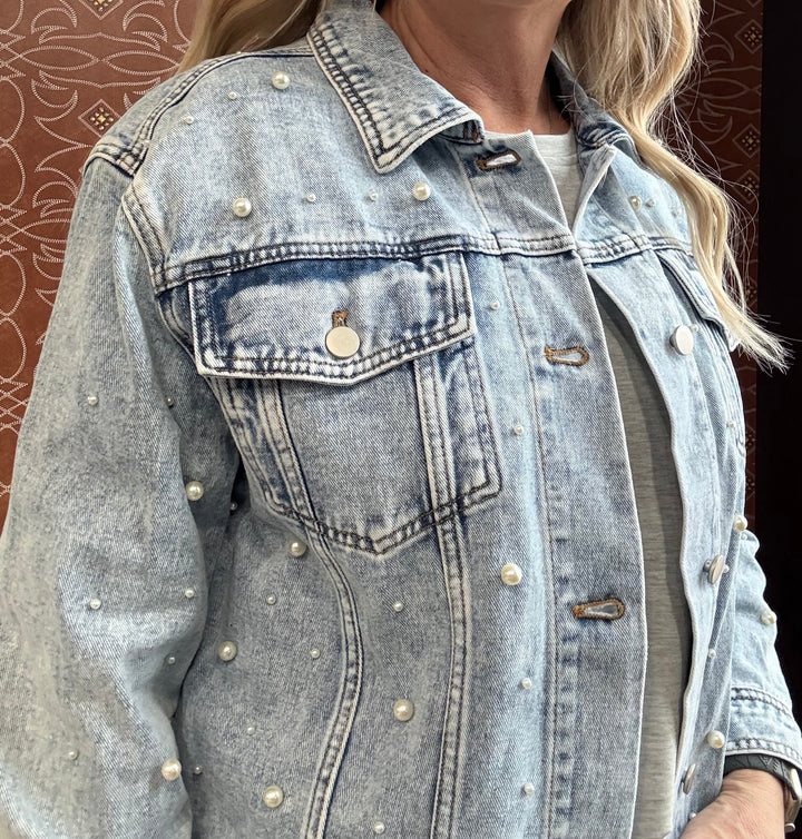 Pearl Denim Jacket from Multiples