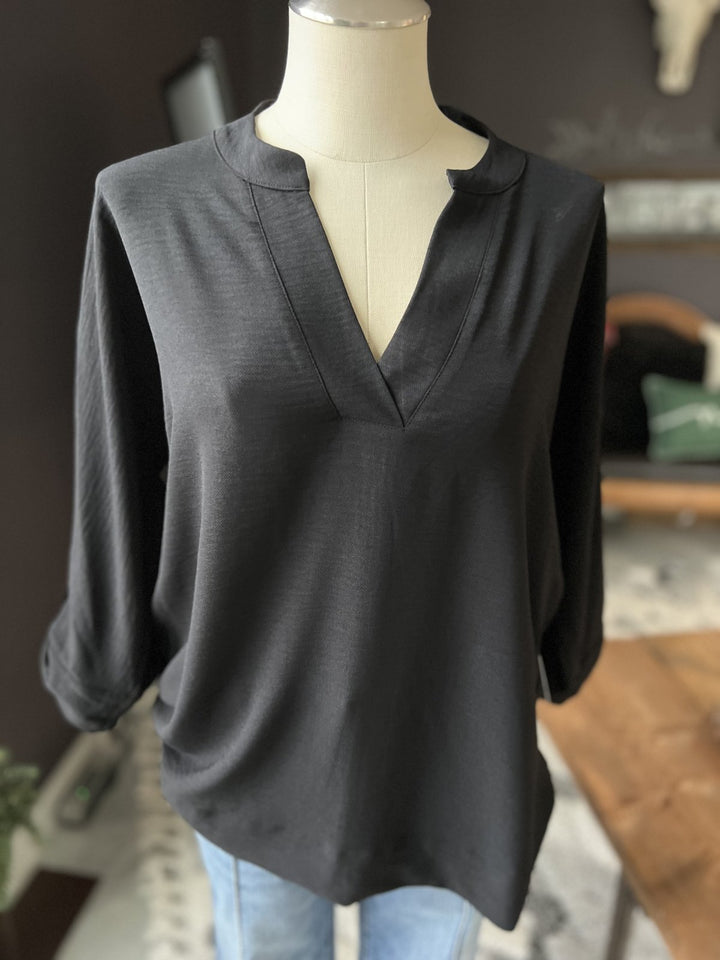 Roll Tab Dolman Sleeve Top from Multiples