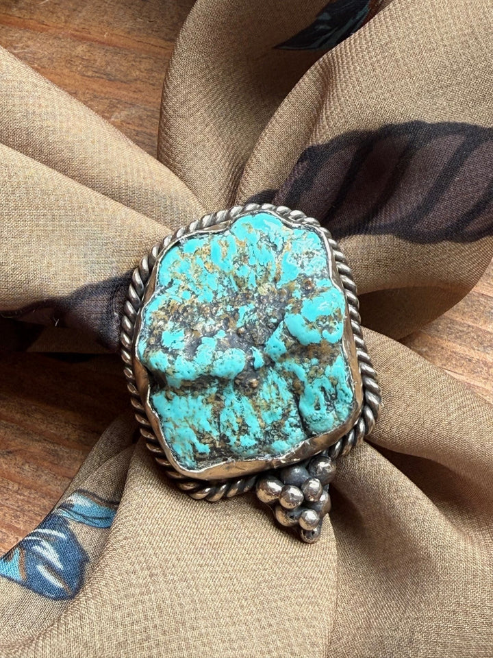 Turquoise Scarf Slide from Paige Wallace - High Call Outfitters