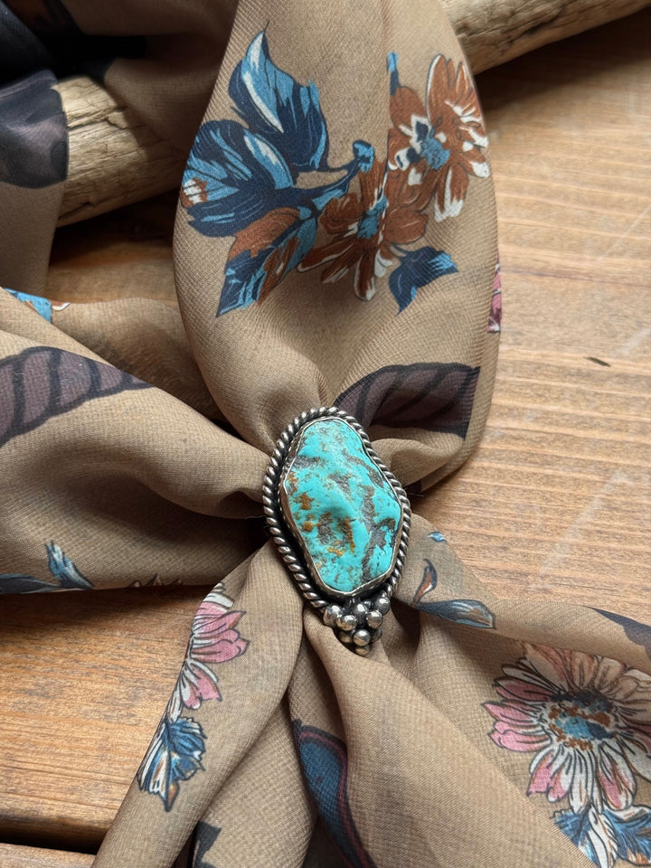 Turquoise Scarf Slide from Paige Wallace