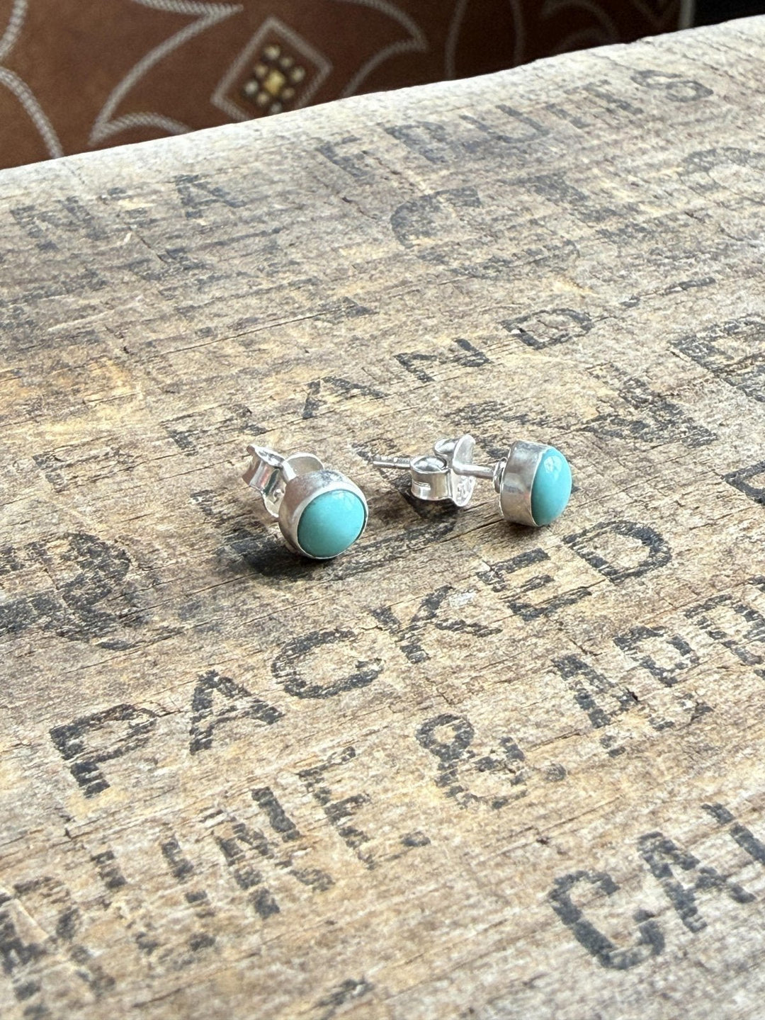 6mmTurquoise Stud Earrings from Paige Wallace - High Call Outfitters