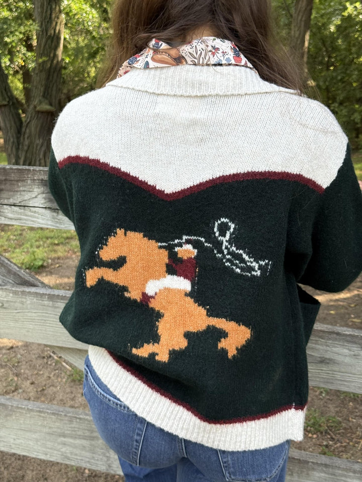 Bronc Front Zip Cardigan