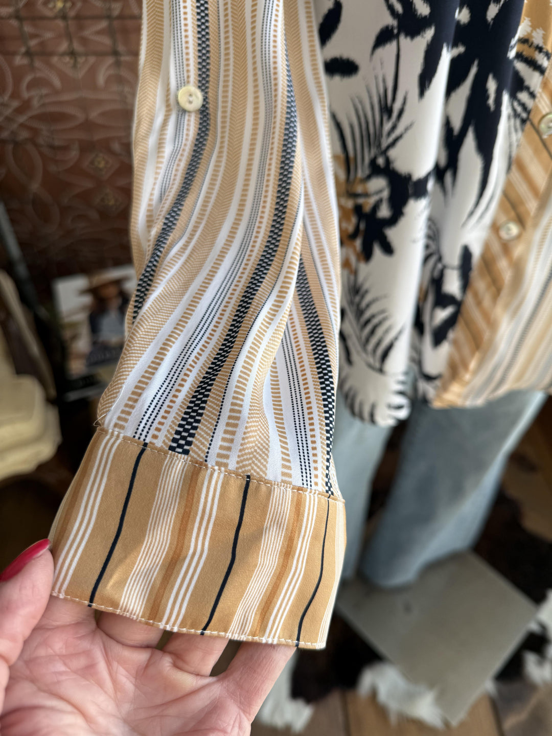 Mixed Print Top from Multiples