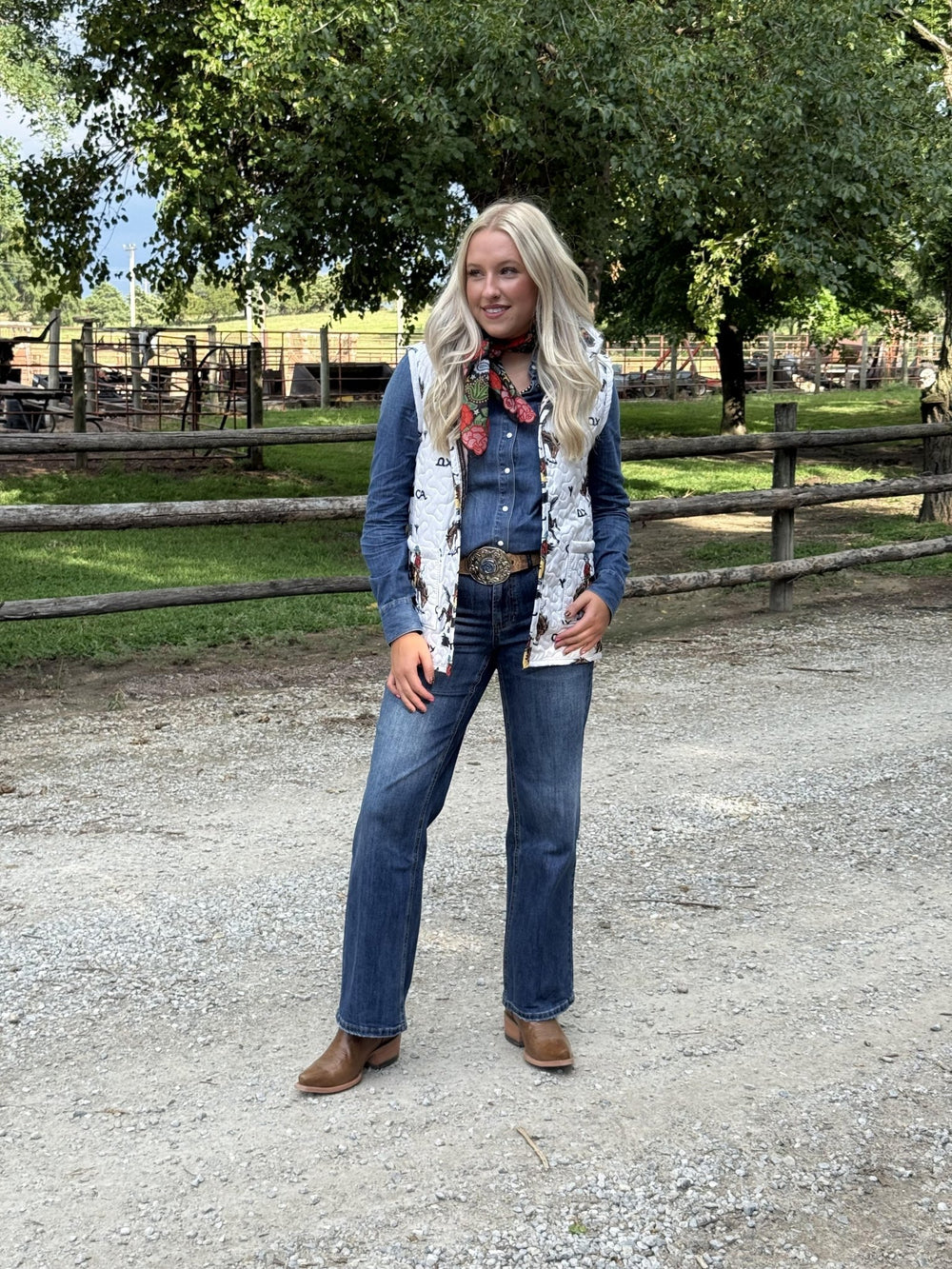 Lazy J Long Vest from Ida Mae - High Call Outfitters