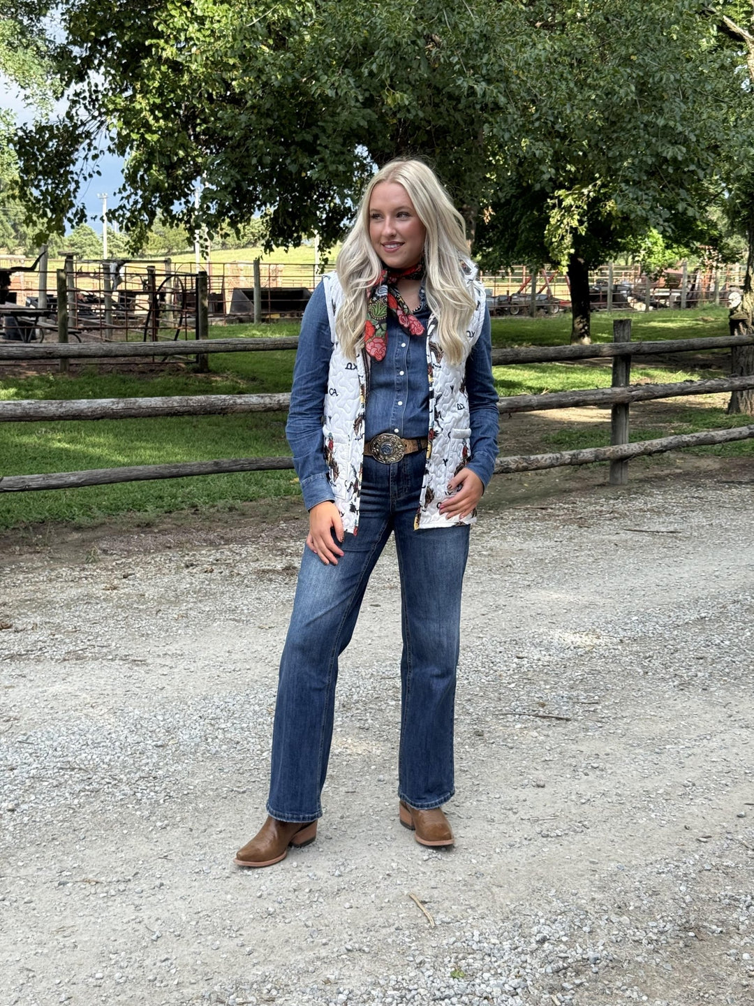 Lazy J Long Vest from Ida Mae - High Call Outfitters