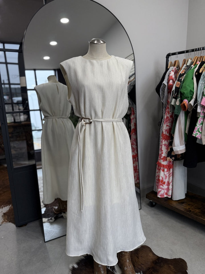 Sheath Dress with Belt - High Call Outfitters