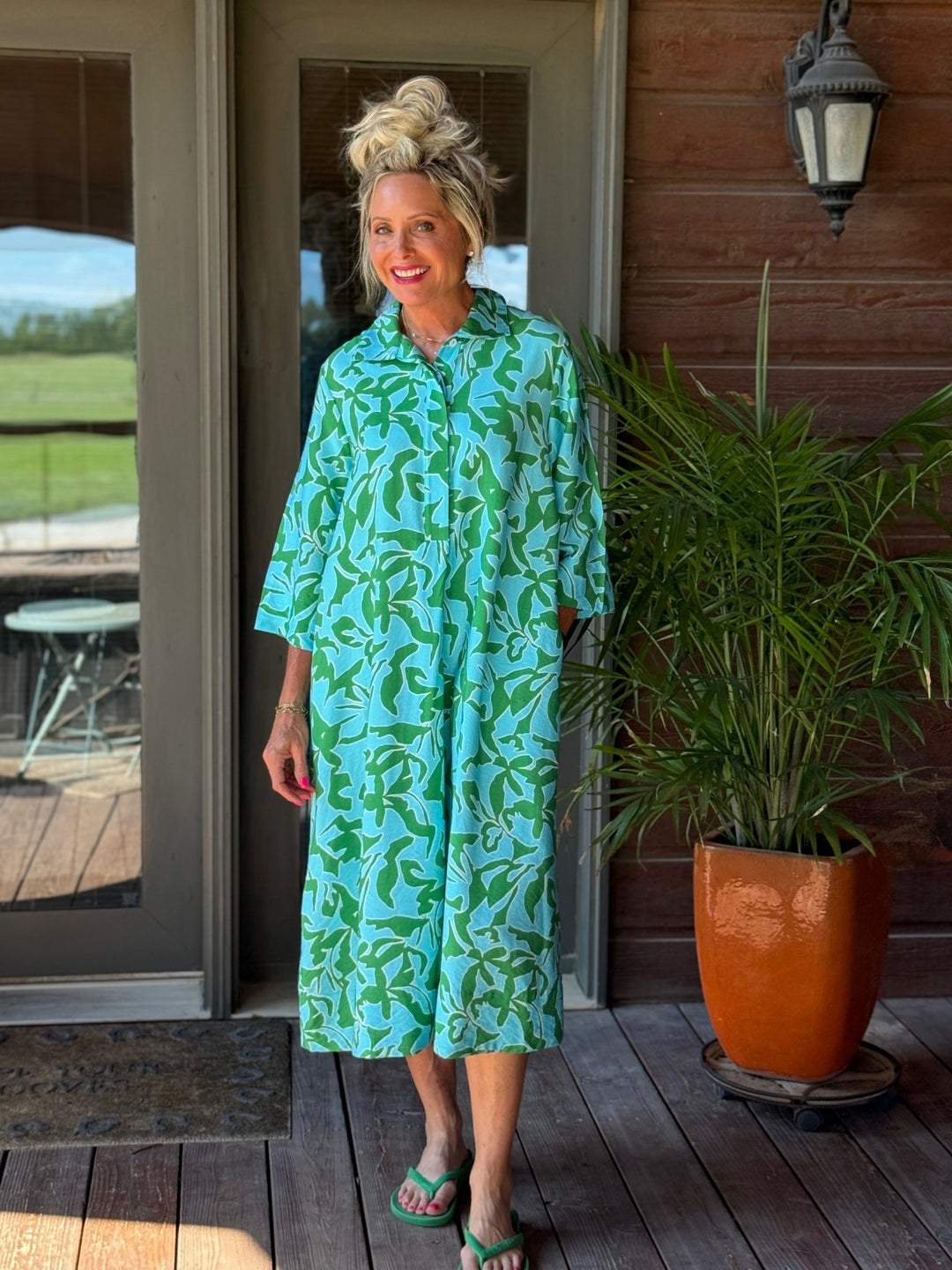 Midi Swing Dress from Uncle Frank M