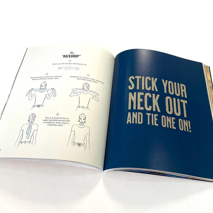 Fringe How To Tie Book from Fringe Scarves