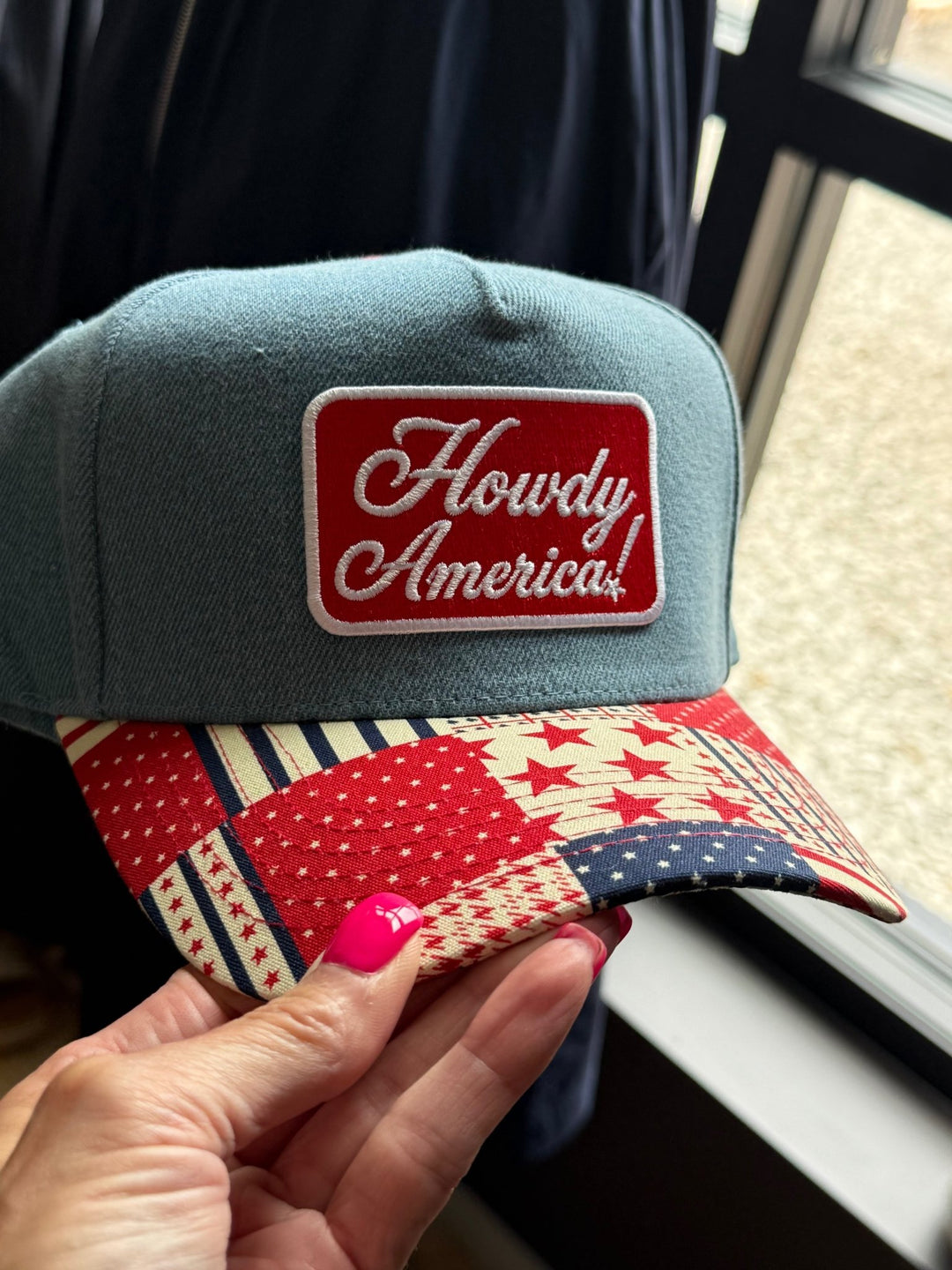 Howdy America Patchwork Hat - High Call Outfitters