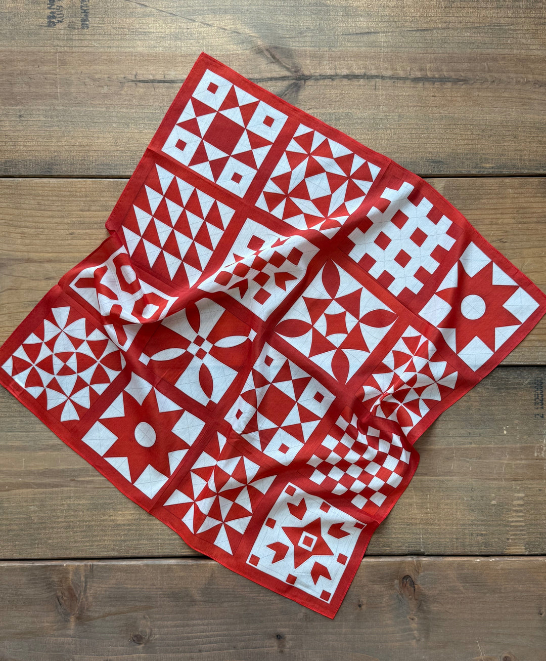 Red &amp; White Shorty from XOXO Art