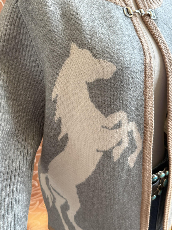 Horse Cardigan - High Call Outfitters