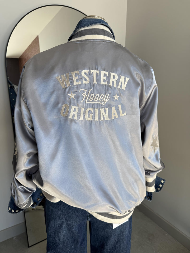 Western Original Satin Bomber from Hooey