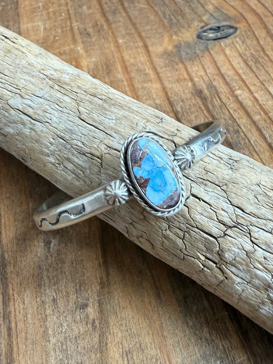 Golden Hills Turquoise Sterling Silver Cuff - High Call Outfitters