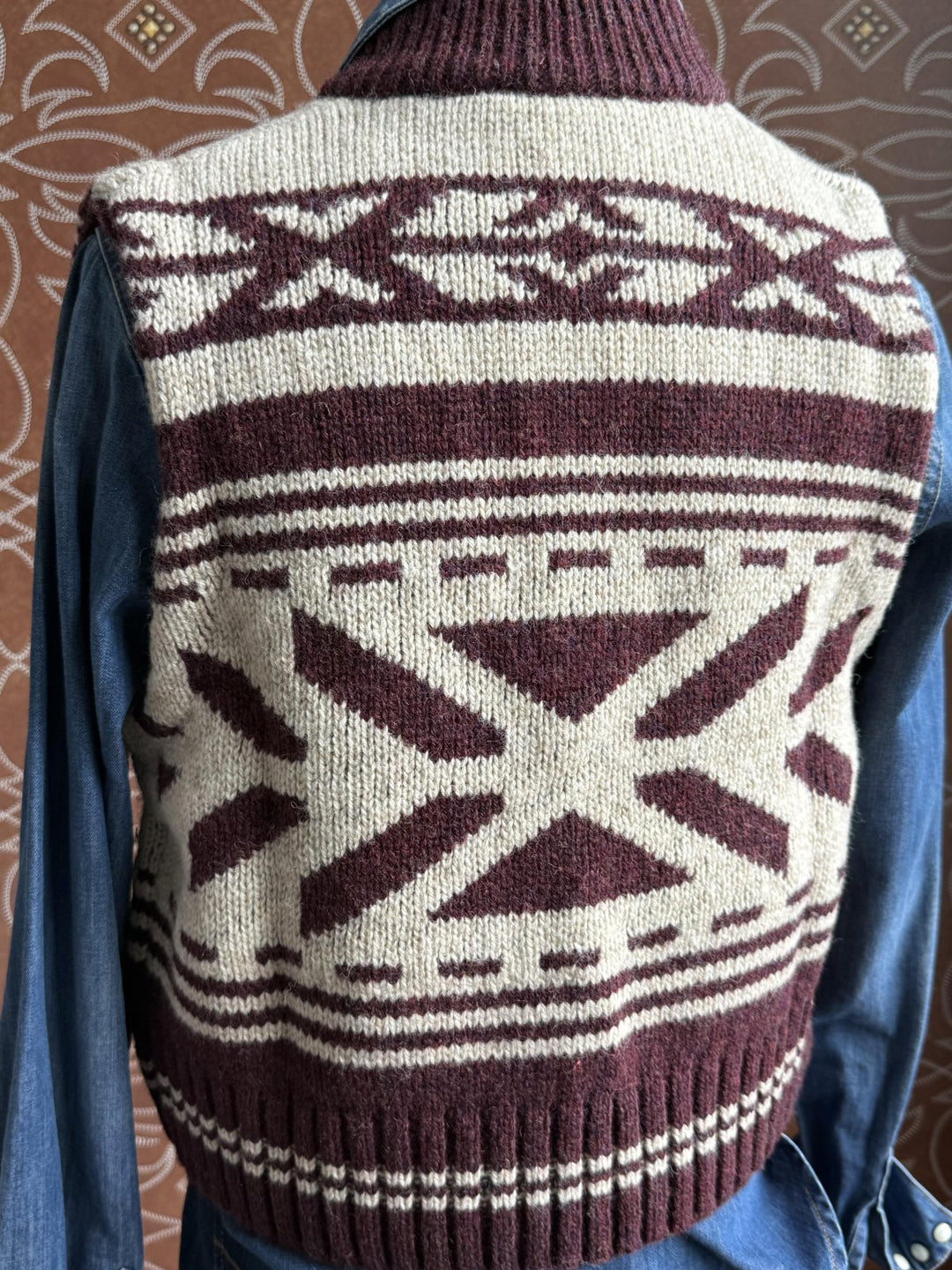 Graphic Wool Sweater Vest from Pendleton