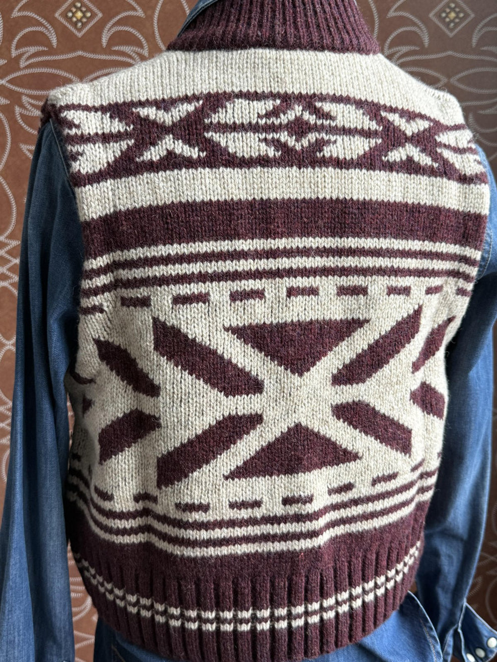 Graphic Wool Sweater Vest from Pendleton - High Call Outfitters