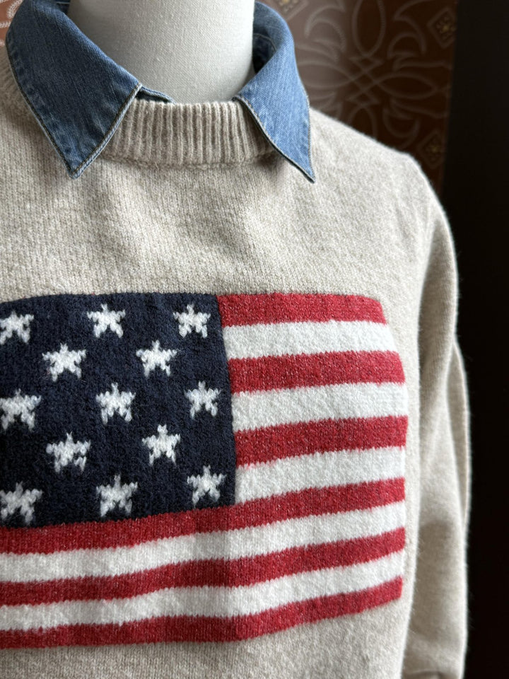 USA Flag Sweater from THML