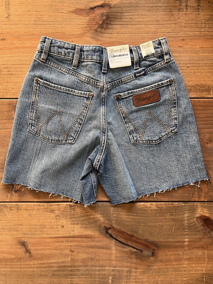High Rise Retro Denim Short from Wrangler