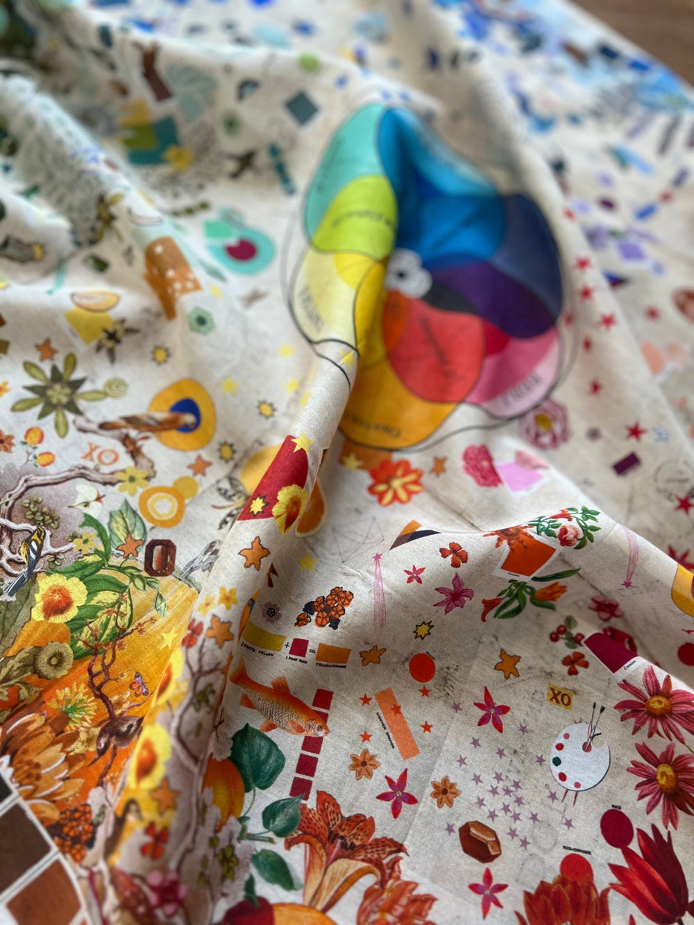 Color Wheel Shorty from XOXO Art & Co - High Call Outfitters