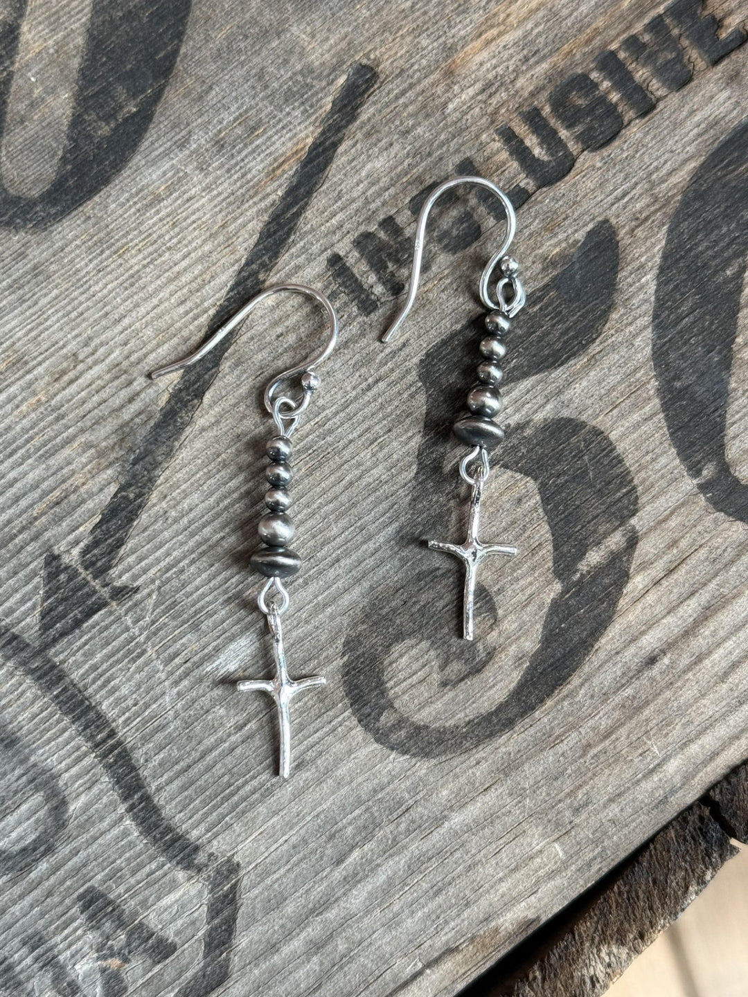 Small Cross Earring from Paige Wallace - High Call Outfitters