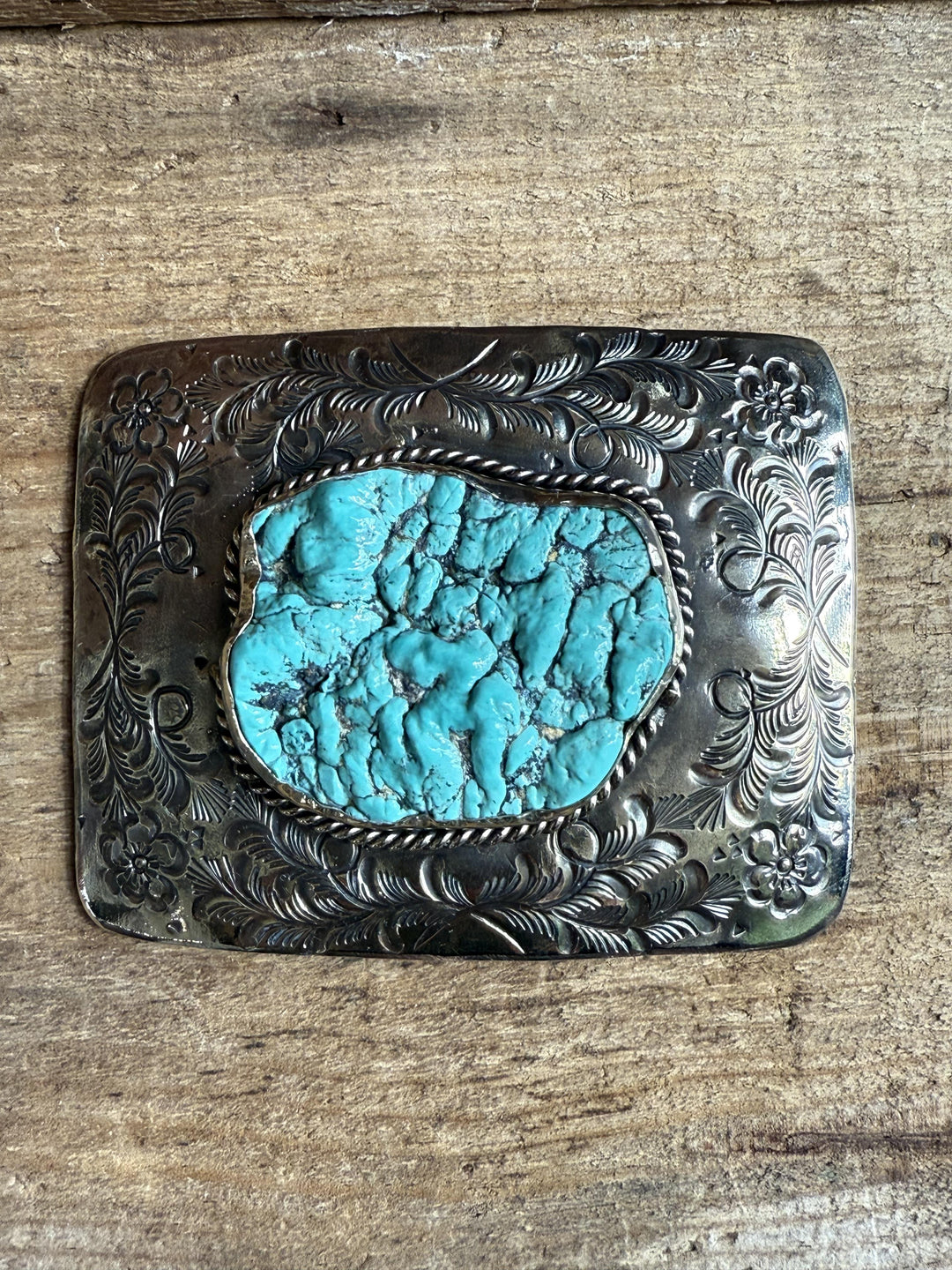 Freeform Slab Square Buckle from Paige Wallace