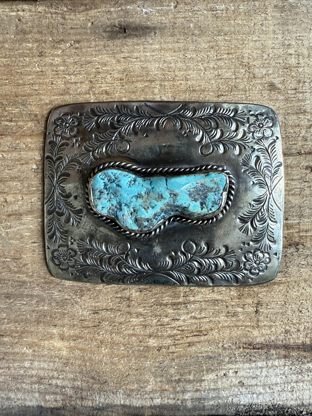 Freeform Slab Square Buckle from Paige Wallace